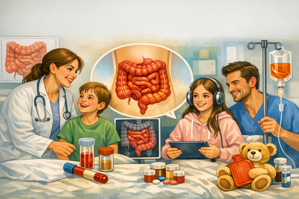 Diagnostik und Therapie von CED bei Kindern und Jugendlichen